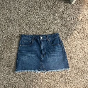 Jean skirt